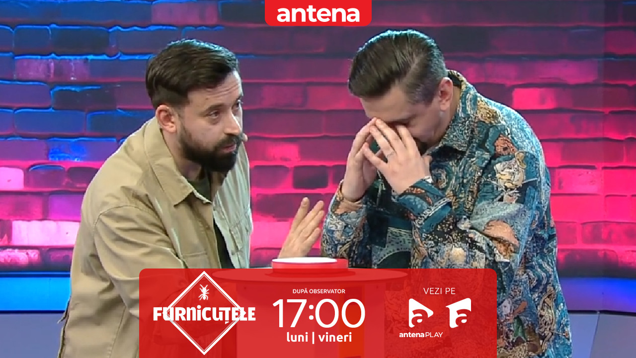 Furnicuțele 2026. Joc de precizie cu Natanticu! Cine nu oprește butonul la fix 10 secunde face flotări