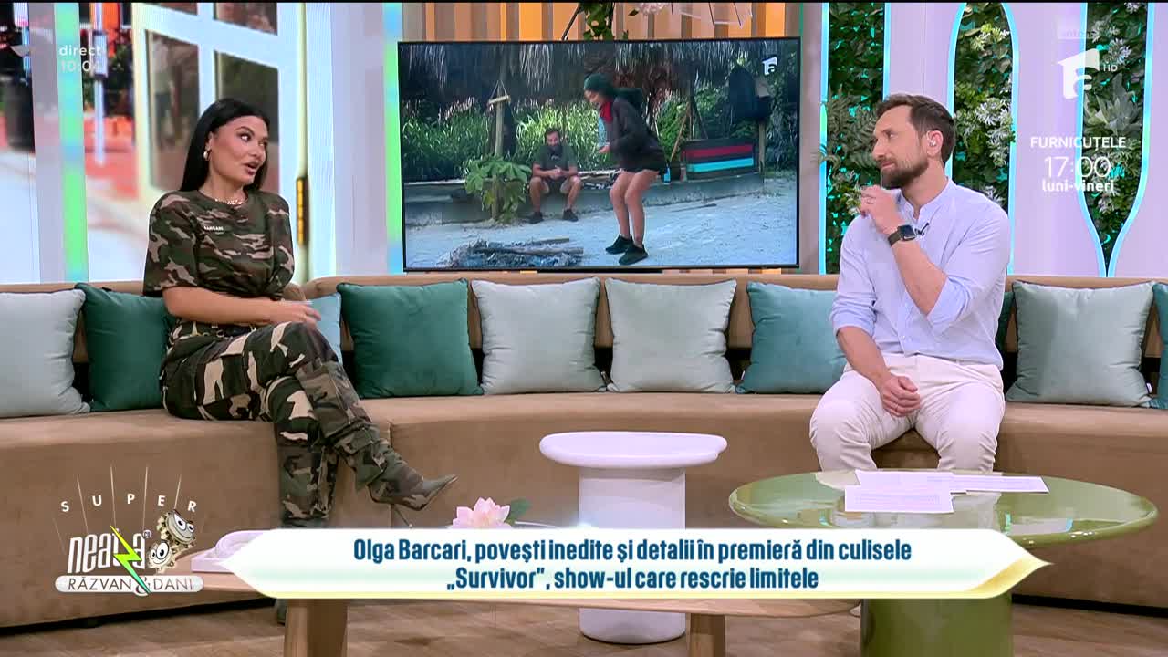 Super Neatza. Olga Barcari: &bdquo;&Icirc;n Survivor, mi-a folosit foamea din adolescență. Nu aveam ce m&acirc;nca&rdquo;