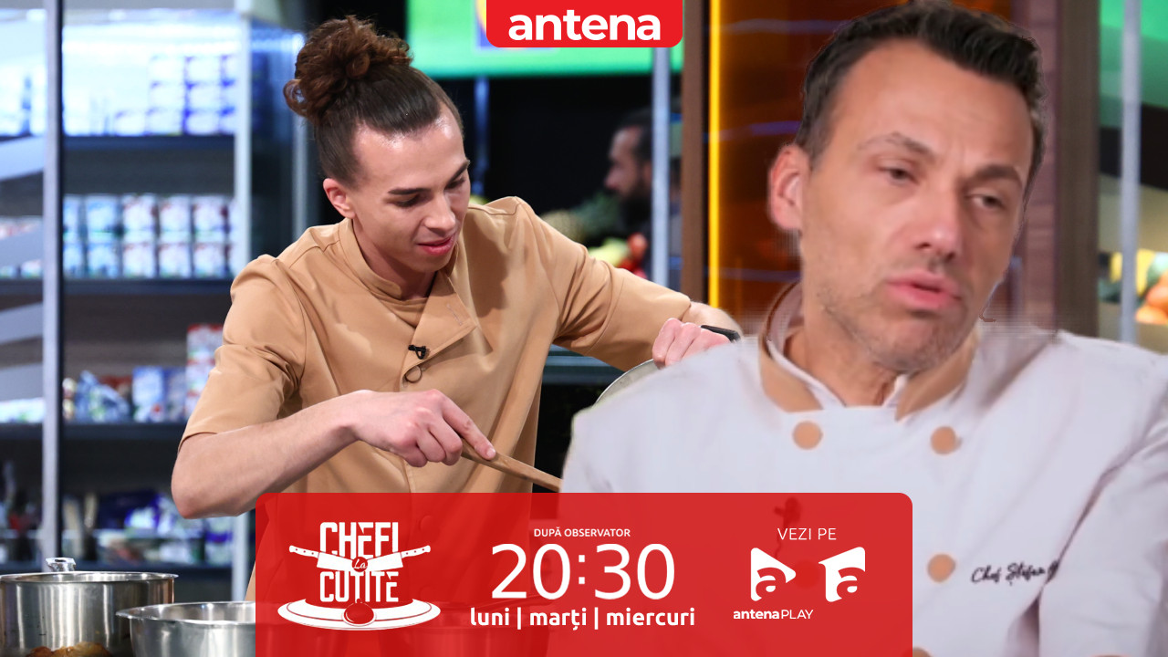 Chefi la cuțite | Sezonul 17. Chef Ștefan Popescu, scos din sărite de Alex Szabo: Este lipsă de respect! Tu nu ridici vocea la mine!