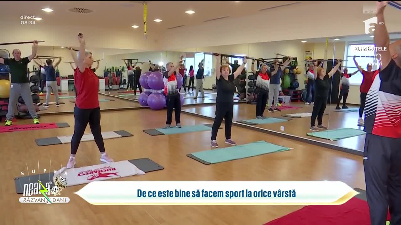 Super Neatza. De ce este bine să facem sport la orice v&acirc;rstă