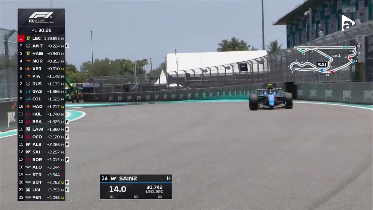 Antrenament 1 | Formula 1: Marele Premiu de la Miami 2026
