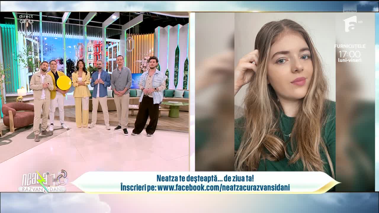 Super Neatza. La mulți ani, Andreea!