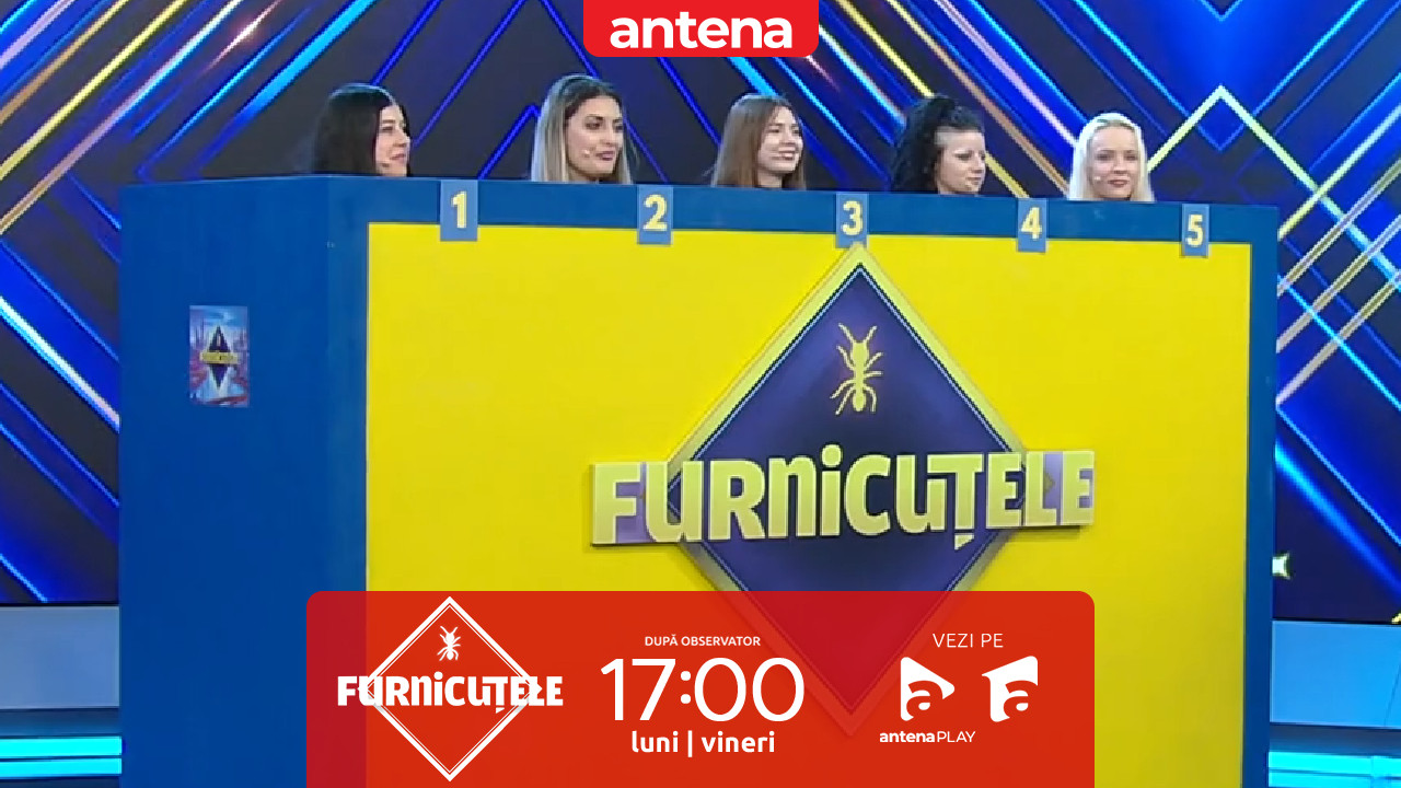 Furnicuțele 2026.  Daciana S&acirc;rbu la provocarea &bdquo;Scara furnicilor&rdquo;. Ce fată este cea mai &icirc;naltă