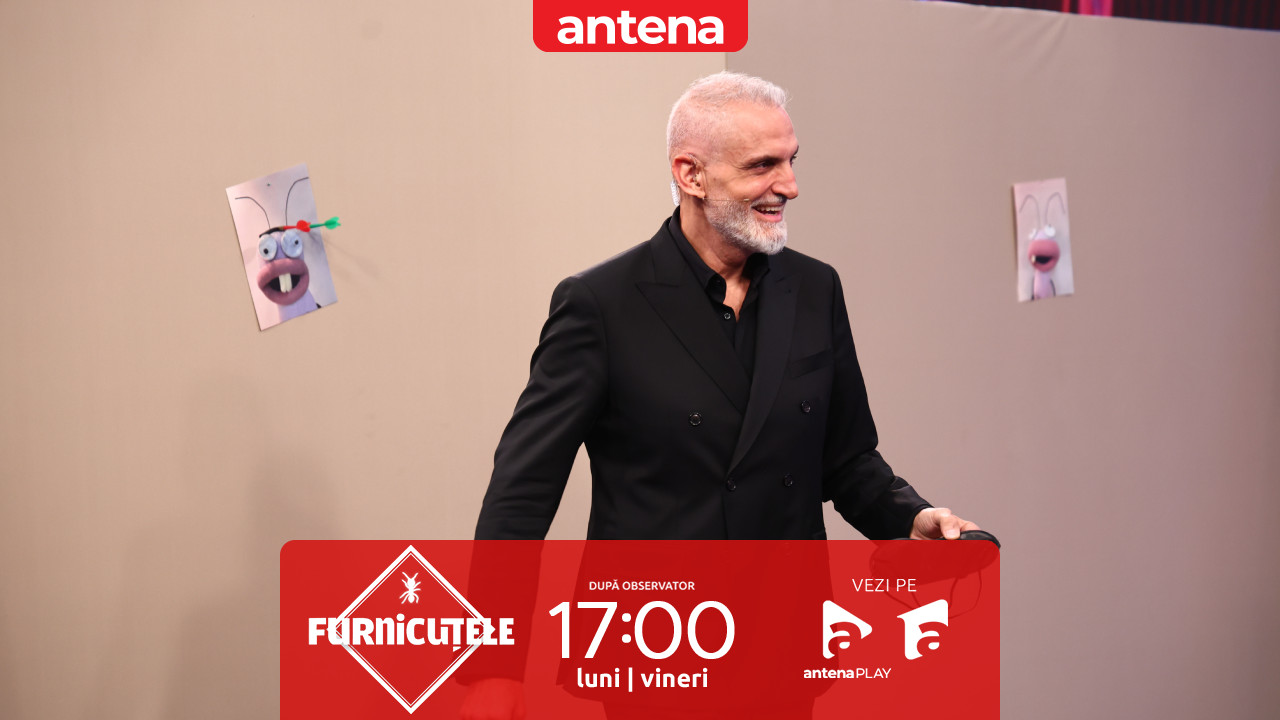 Furnicuțele 2026. Provocare &icirc;n platou! Damian Drăghici și Denise Rifai, la &bdquo;Drept la țintă&rdquo;