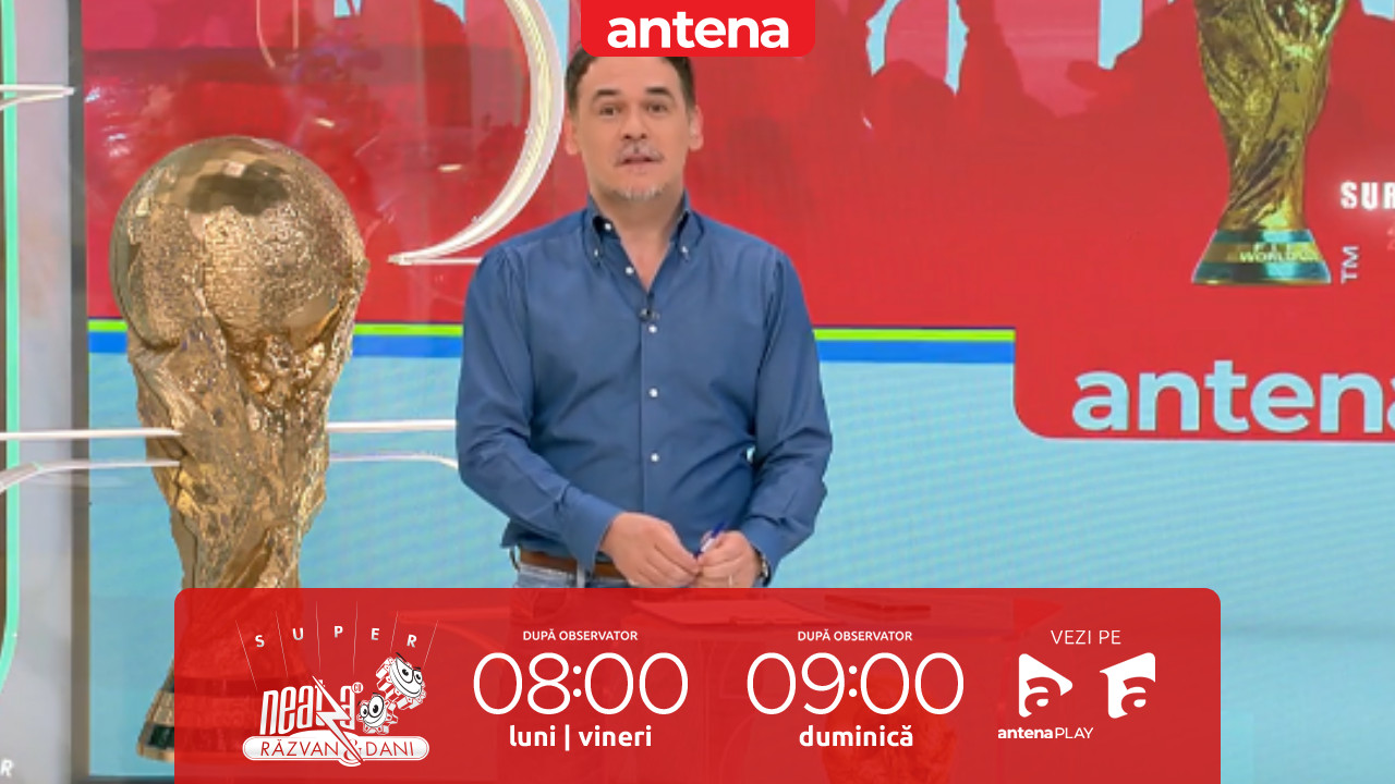 Super Neatza. Toată lumea la Antena! Care sunt favoritele la c&acirc;știgarea World Cup 2026