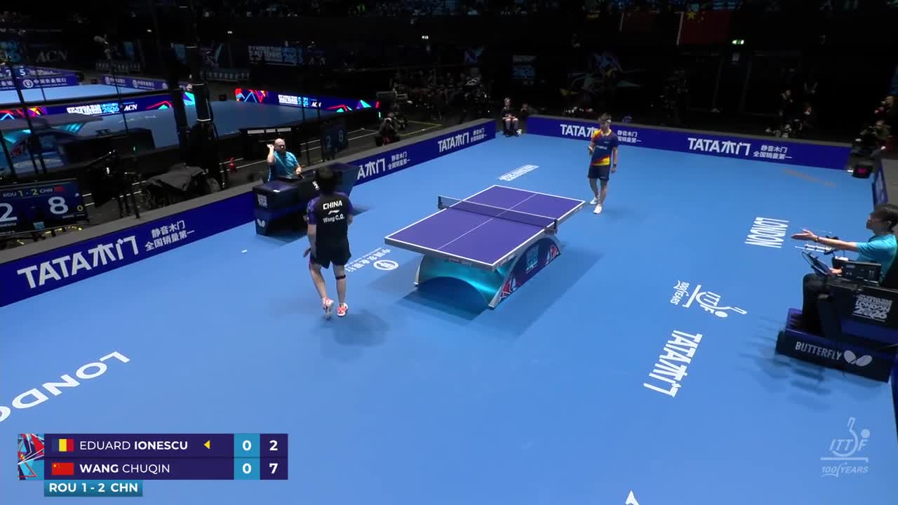Campionatul Mondial de Tenis de masă | Londra 2026: Wang Chuqin vs Eduard Ionescu