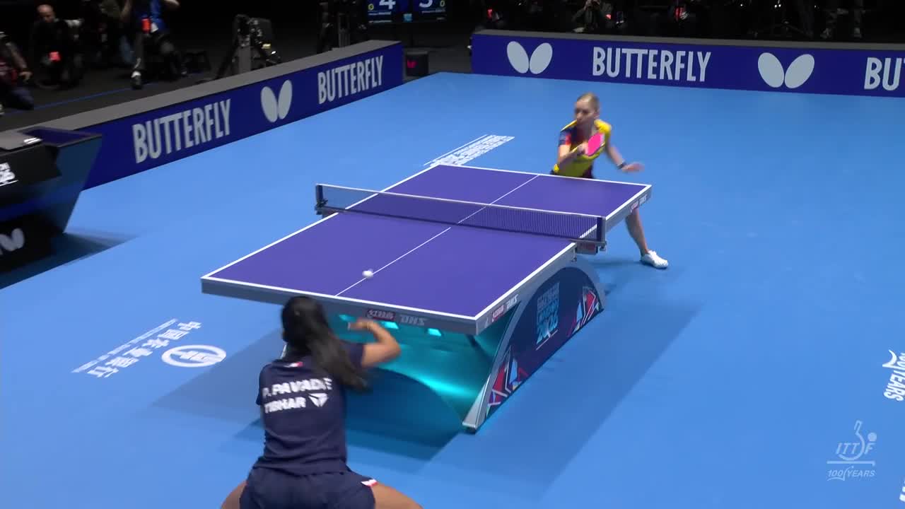 Campionatul Mondial de Tenis de masă | Londra 2026: Prithika Pavade vs Bernadette Szocs