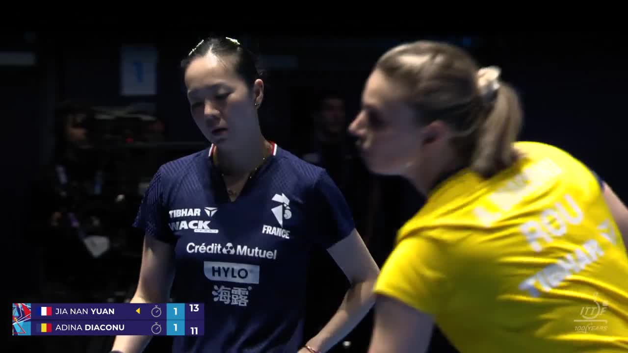 Campionatul Mondial de Tenis de masă | Londra 2026: Jia Nan Yuan vs Adina Diaconu