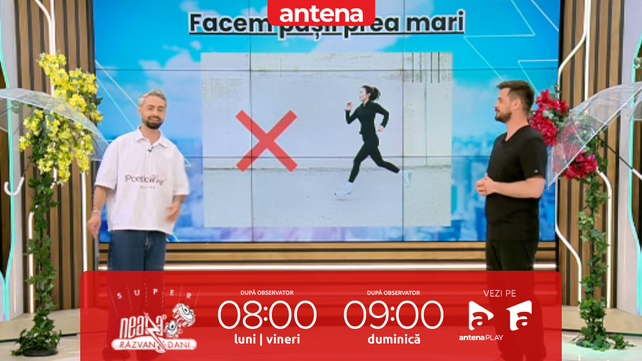 Super Neatza. Greșeli pe care le facem atunci c&acirc;nd alergăm