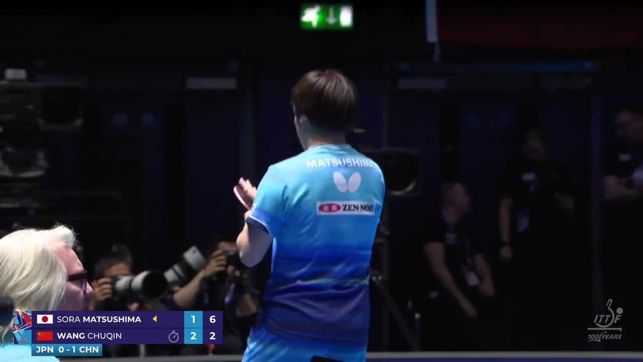 Campionatul Mondial de Tenis de masă | Londra 2026: Sora Matsushima vs Wang Chuqin