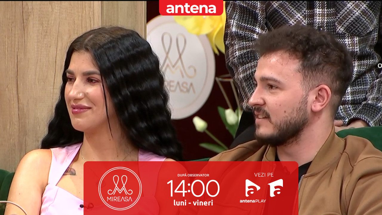 Mireasa, sezonul 13. Cum au sărbătorit Amalia și Sebastian două luni de relație