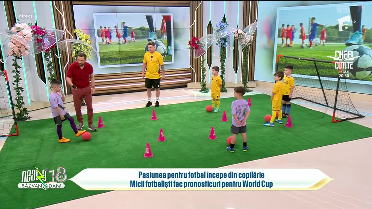 Super Neatza. Fotbalul, sportul care &icirc;i face pe copii să viseze