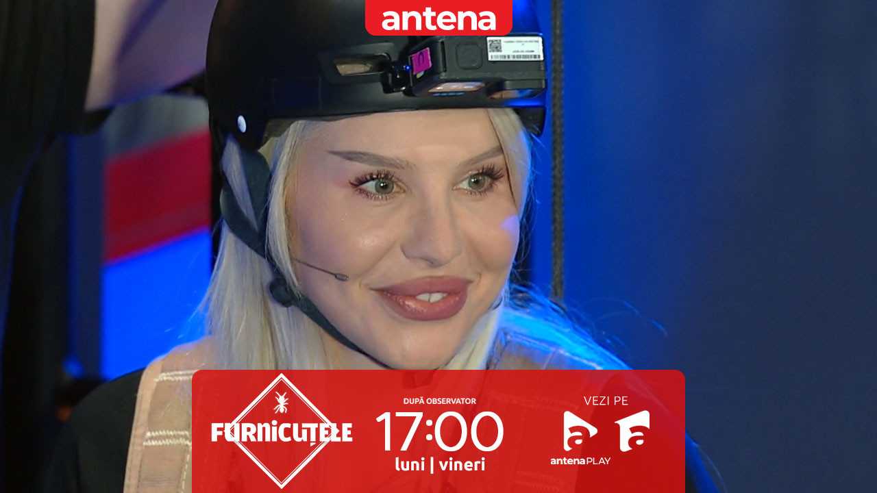 Furnicuțele 2026. Carmen Grebenișan, momente de panică la &icirc;nălțime: &bdquo;Respir ca la contracții!&rdquo;