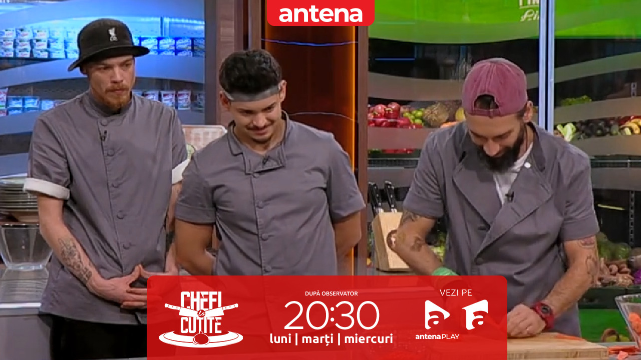 Chefi la cuțite | Sezonul 17. Război la milimetru &icirc;n bucătărie! Cine a tăiat legumele perfect și a c&acirc;știgat un avantaj