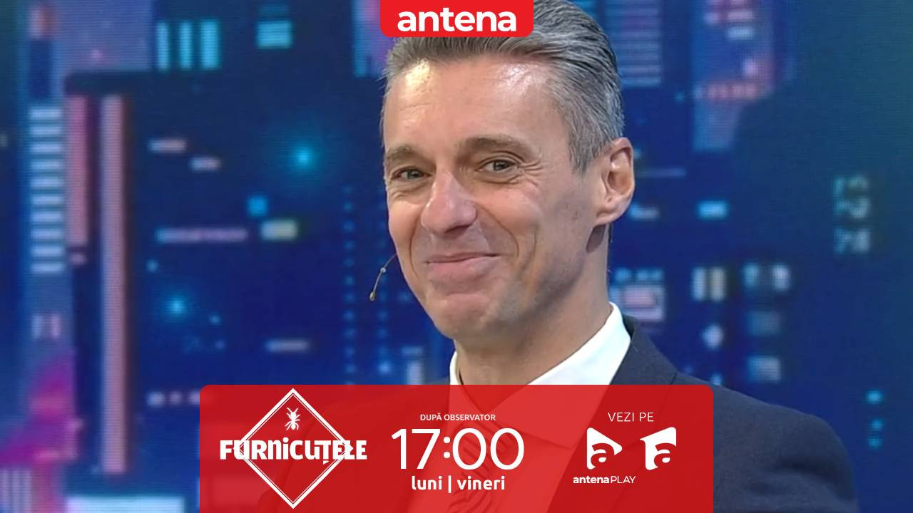 Furnicuțele 2026. De la bodyguard la vedetă TV! Mircea Badea, dezvăluiri despre primul său loc de muncă