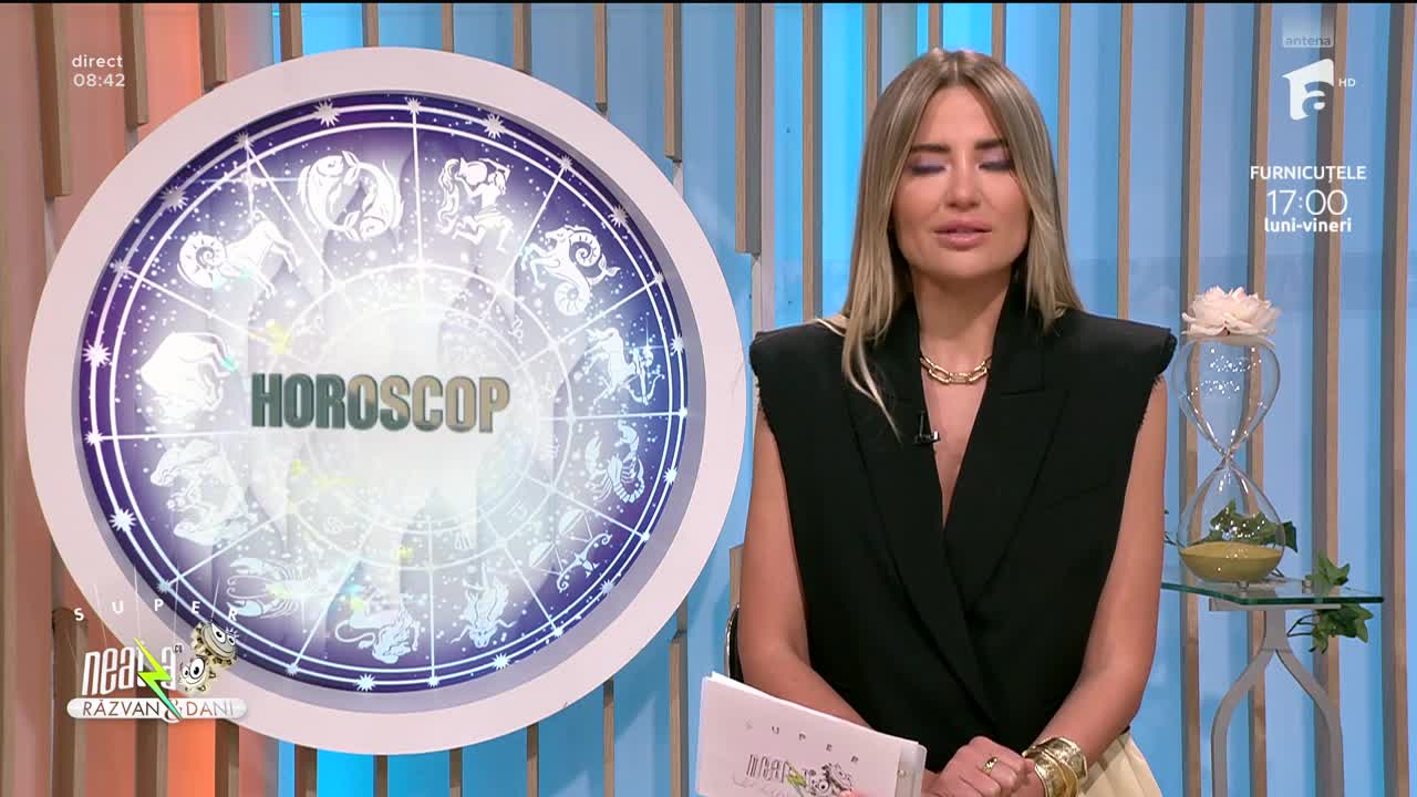 Super Neatza. Horoscopul Zilei cu Adina Moraru: Apar momente de luciditate, dar și nevoia de ordine &icirc;n situații legate de bani