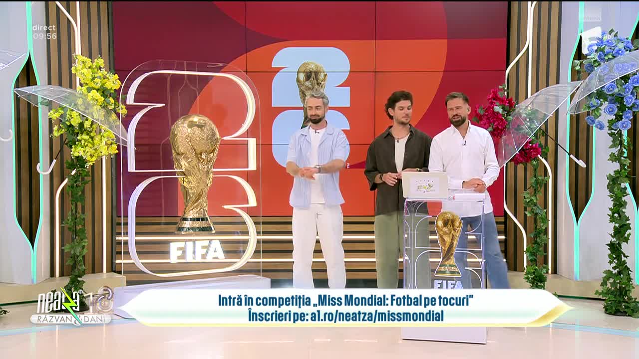Super Neatza. Competiția "Miss Mondial: Fotbal pe tocuri": , Sara Maria Gheorghe candidata zilei