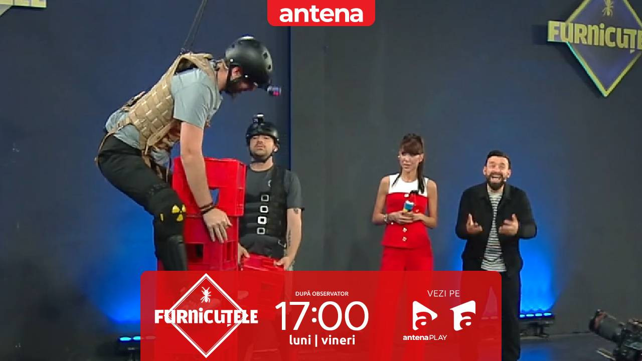 Furnicuțele 2026. Marian Capet, provocare la &icirc;nălțime &icirc;n FurnicARENA: &bdquo;Ați luat-o razna? Am transpirat tot!&rdquo;