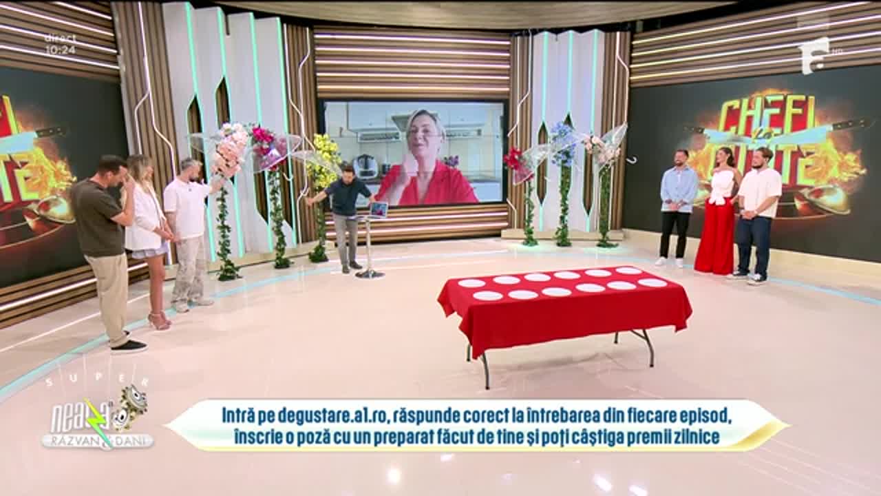 Super Neatza. Concursul &bdquo;Degustare la Cuțite&rdquo;! Ce a c&acirc;știgat Mihaela Croitoru