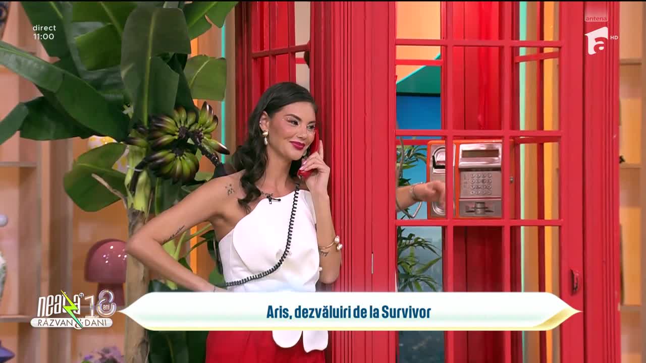 Super Neatza. &Icirc;ntrebarea Ramonei Olaru care l-a blocat pe Aris Eram: &bdquo;Alo, nu se aude, trec printr-un tunel!&rdquo;