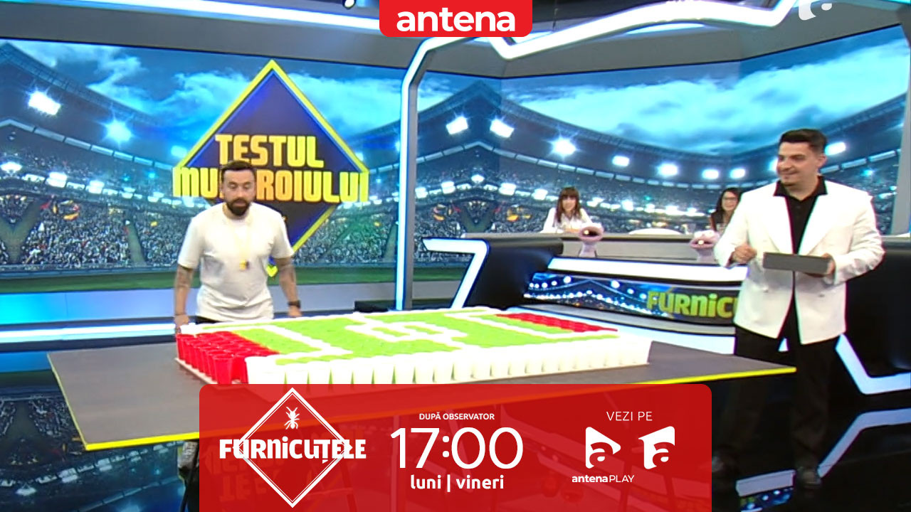 Furnicuțele 2026. Bogdan de la Ploiești și tatăl lui, duel amuzant cu mingi de ping-pong
