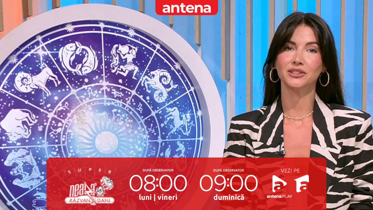 Super Neatza. Horoscopul Zilei cu Claudia Băcuță: Vărsătorilor li se activează iubirea și nevoia de bucurie!