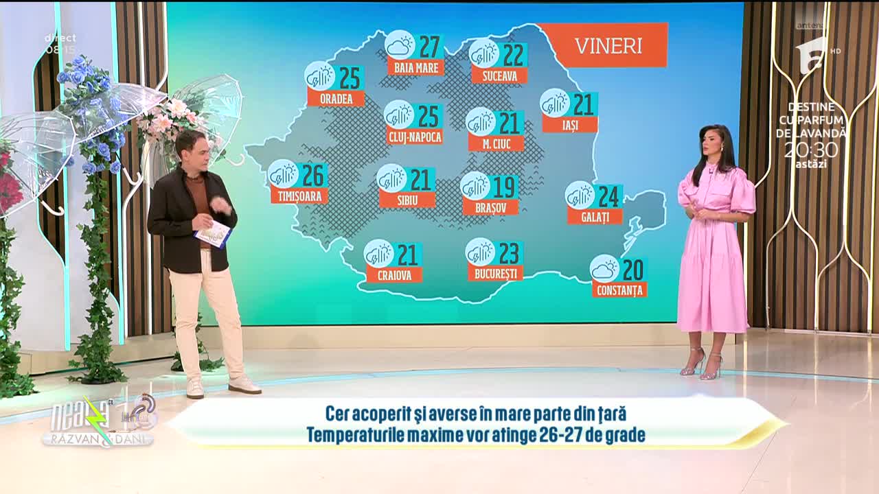 Super Neatza. Prognoza meteo cu Ramona Olaru: Temperaturi crescute, &icirc;n normalul perioadei!