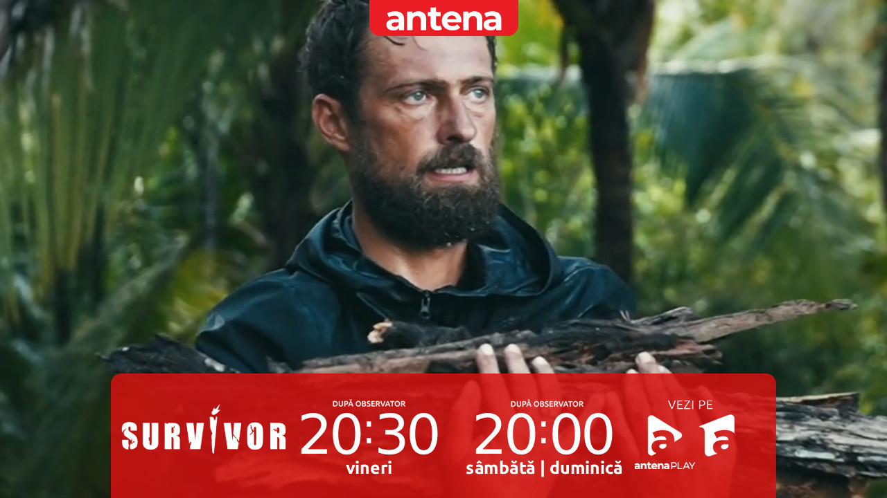 "Răm&acirc;ne de văzut ce t&acirc;mpenii o să mai fac"! Nu rata următorul episod Survivor Rom&acirc;nia, de la 20:00, pe Antena 1 și &icirc;n AntenaPLAY