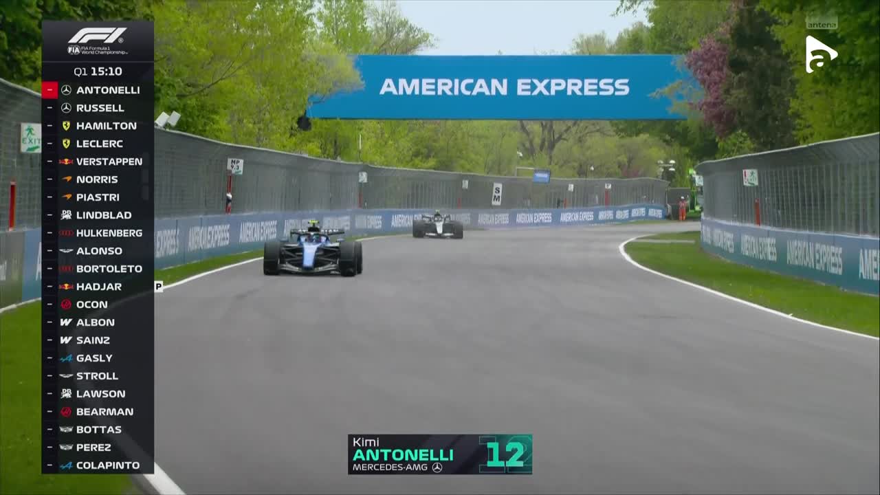 Calificări | Formula 1: Marele Premiu al Canadei 2026