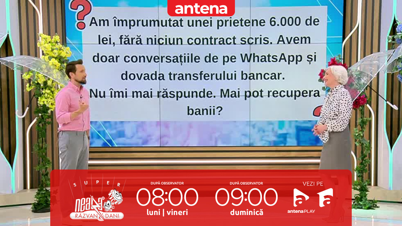 Super Neatza. Cum ne recuperăm banii &icirc;mprumutați fără contract scris