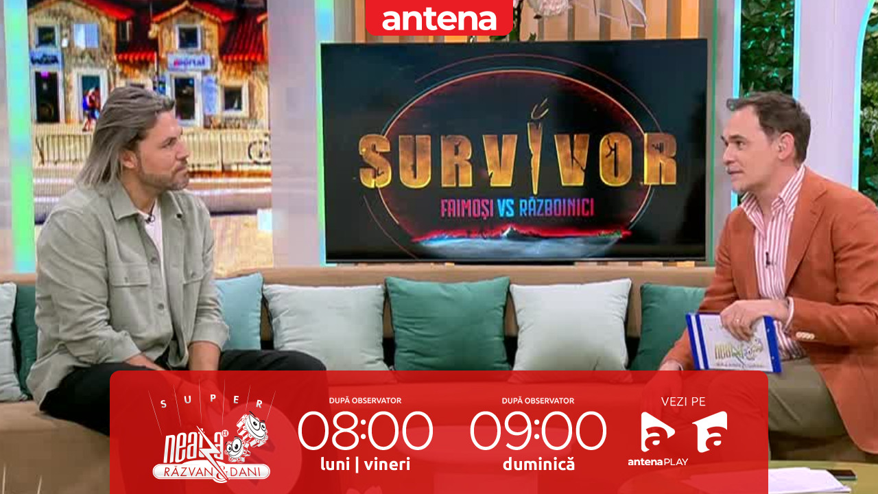 Super Neatza. Adi Vasile, detalii din culisele Survivor: &bdquo;&Icirc;n fiecare zi mi-a fost milă de concurenți!&rdquo;
