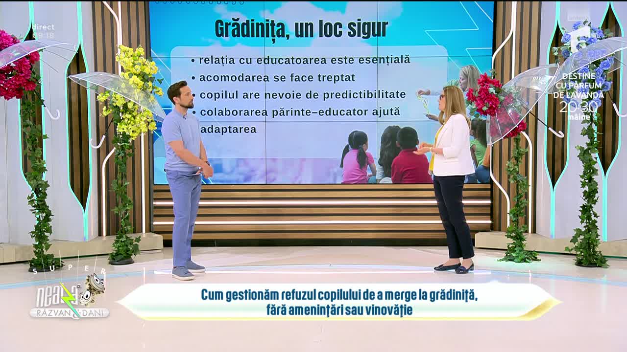 Super Neatza. Cum gestionăm refuzul copilului de a merge la grădiniță fără amenințări sau vinovăţie