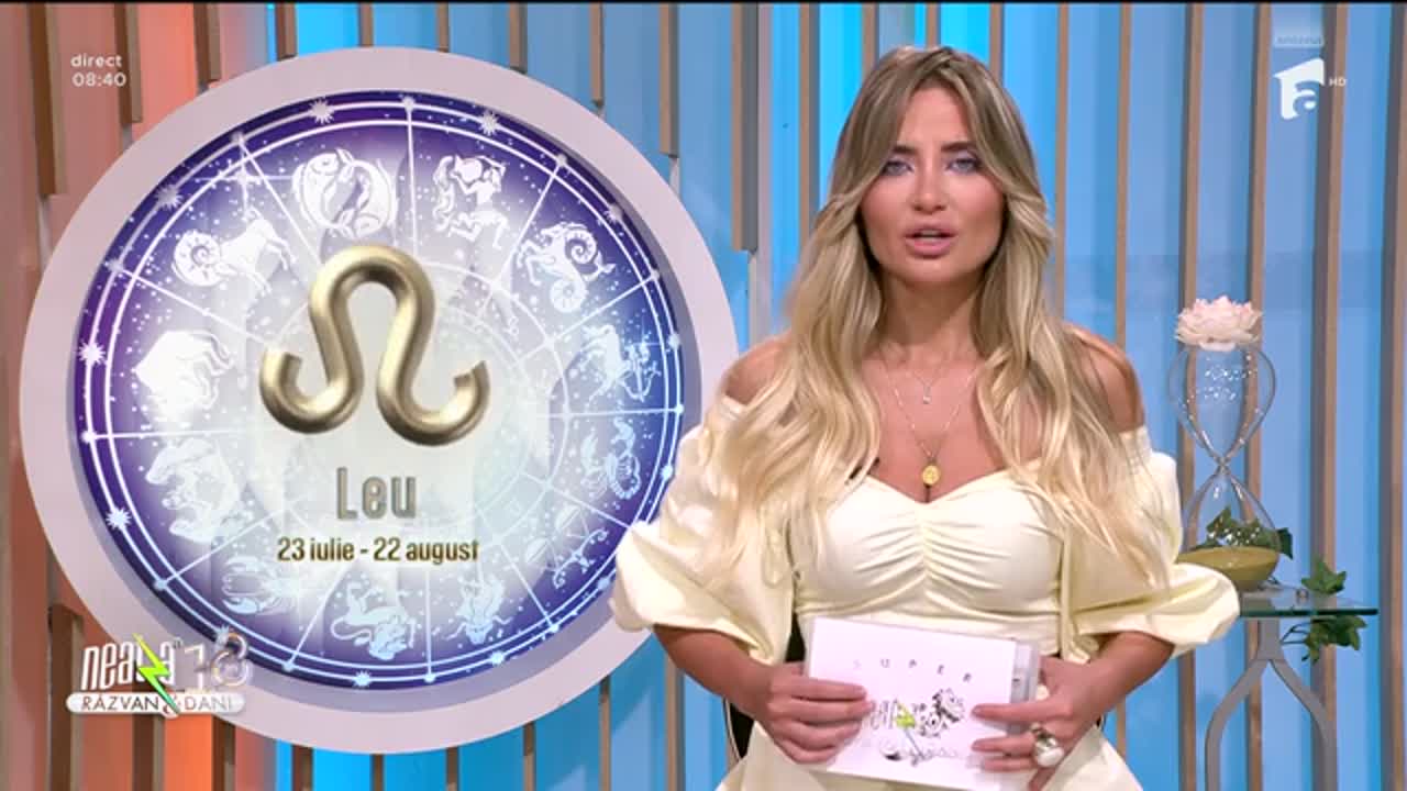 Super Neatza. Horoscopul Zilei cu Adina Moraru: Balanțele sunt mult mai vizibile dec&acirc;t de obicei
