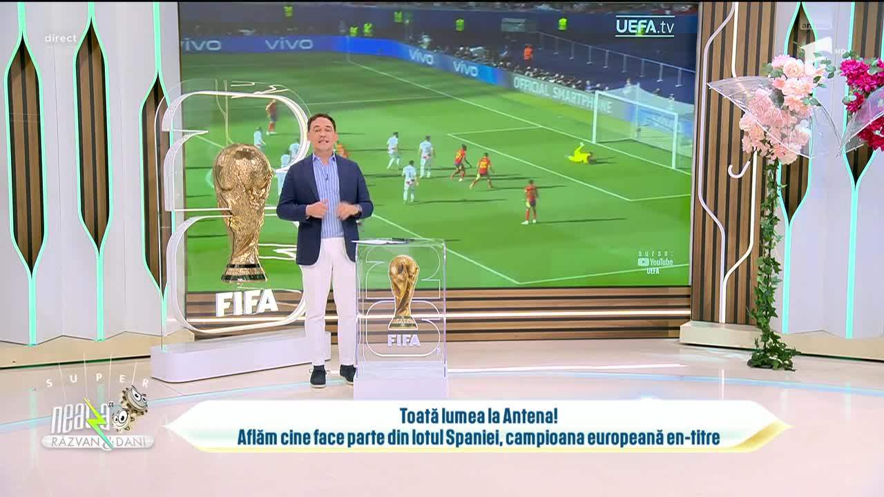 Super Neatza. World Cup News 2026. Cine face parte din lotul Spaniei, campioana europeană en-titre