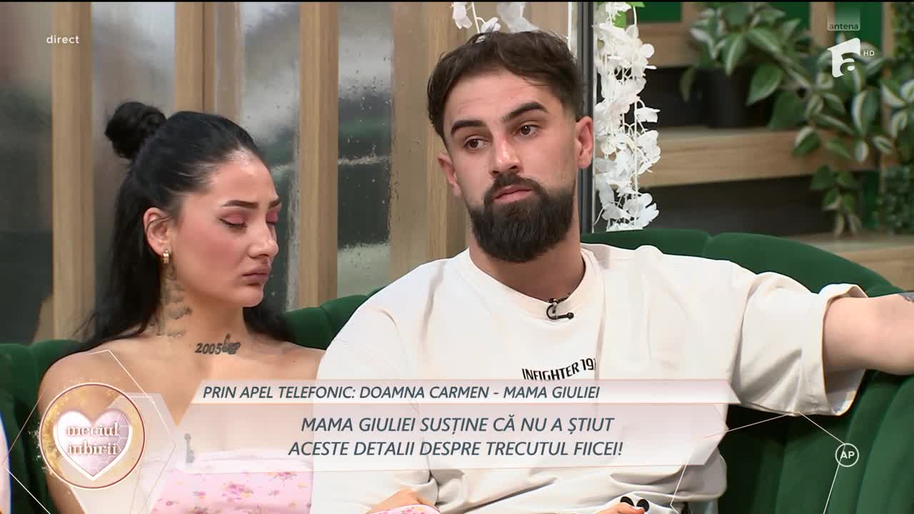 Mireasa, sezonul 13. Mama Giuliei, după ce fiica ei a recunoscut că a interacționat cu fete: &rdquo;Indiferent de situație, voi fi l&acirc;ngă ea&rdquo;