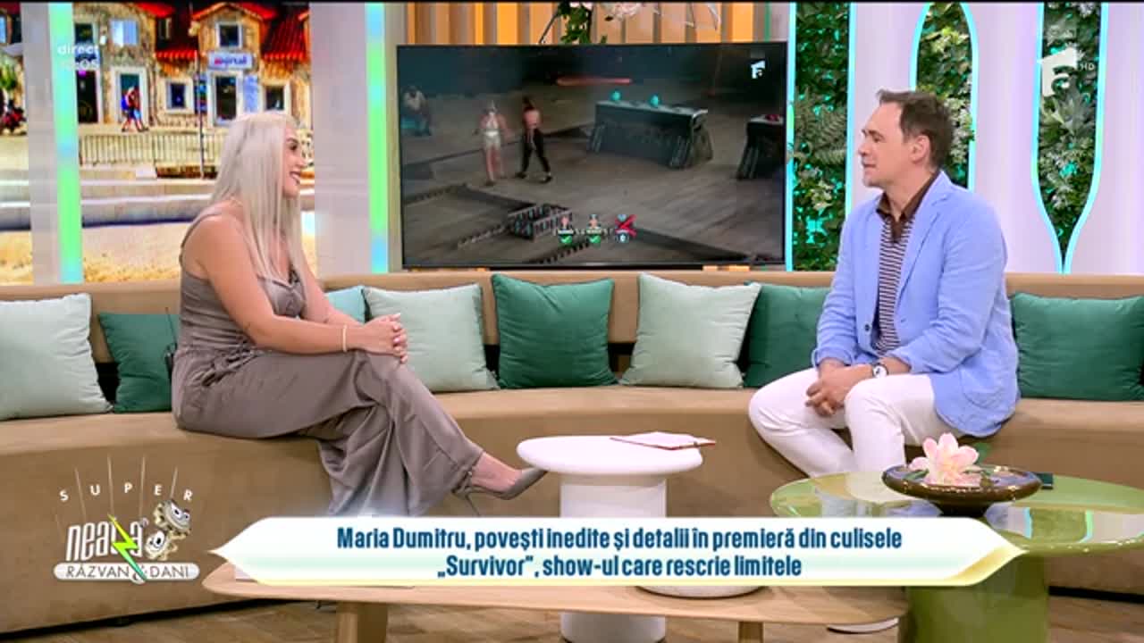 Super Neatza. Maria Dumitru, din culisele &bdquo;Survivor": &rdquo;Trădarea lui Aris Eram a durut!&rdquo;