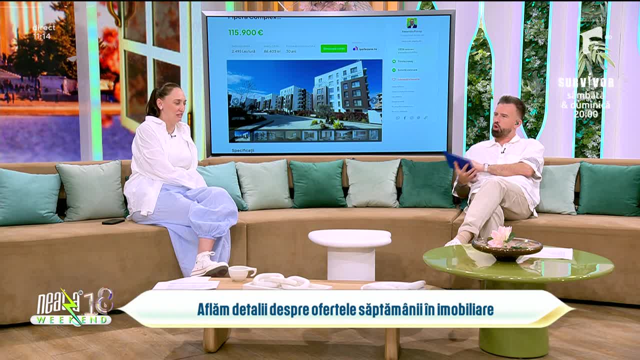 Neatza de Weekend. Homezz.ro: Care sunt ofertele săptăm&acirc;nii &icirc;n imobiliare