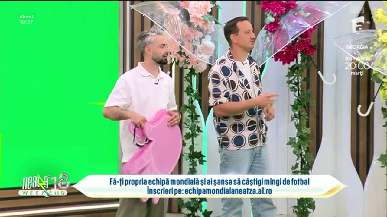 Neatza de Weekend. Provocarea FIFA "Echipa Mondială"! Ce a c&acirc;știgat Silviu Decianu