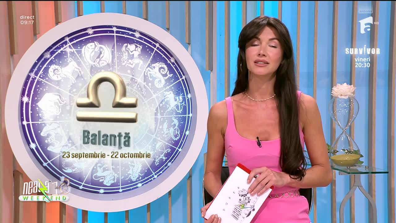 Neatza de Weekend. Horoscopul zilei cu Claudia Băcuţă: Fecioarele pot lua o decizie legată de familie sau direcție profesională