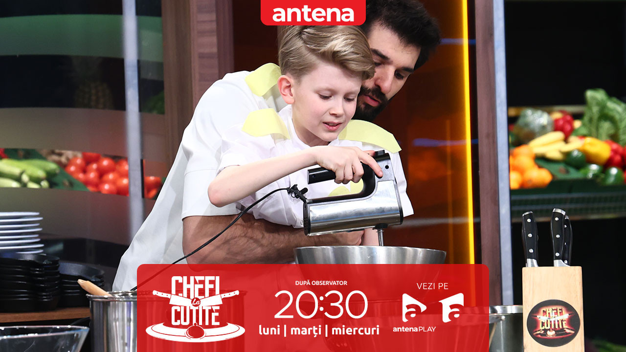 Chefi la cuțite - Viitorul are gust. Emoții mari la proba pe echipe. Chef Richard: &bdquo;Mini chefi, ați făcut o farfurie top!&rdquo;