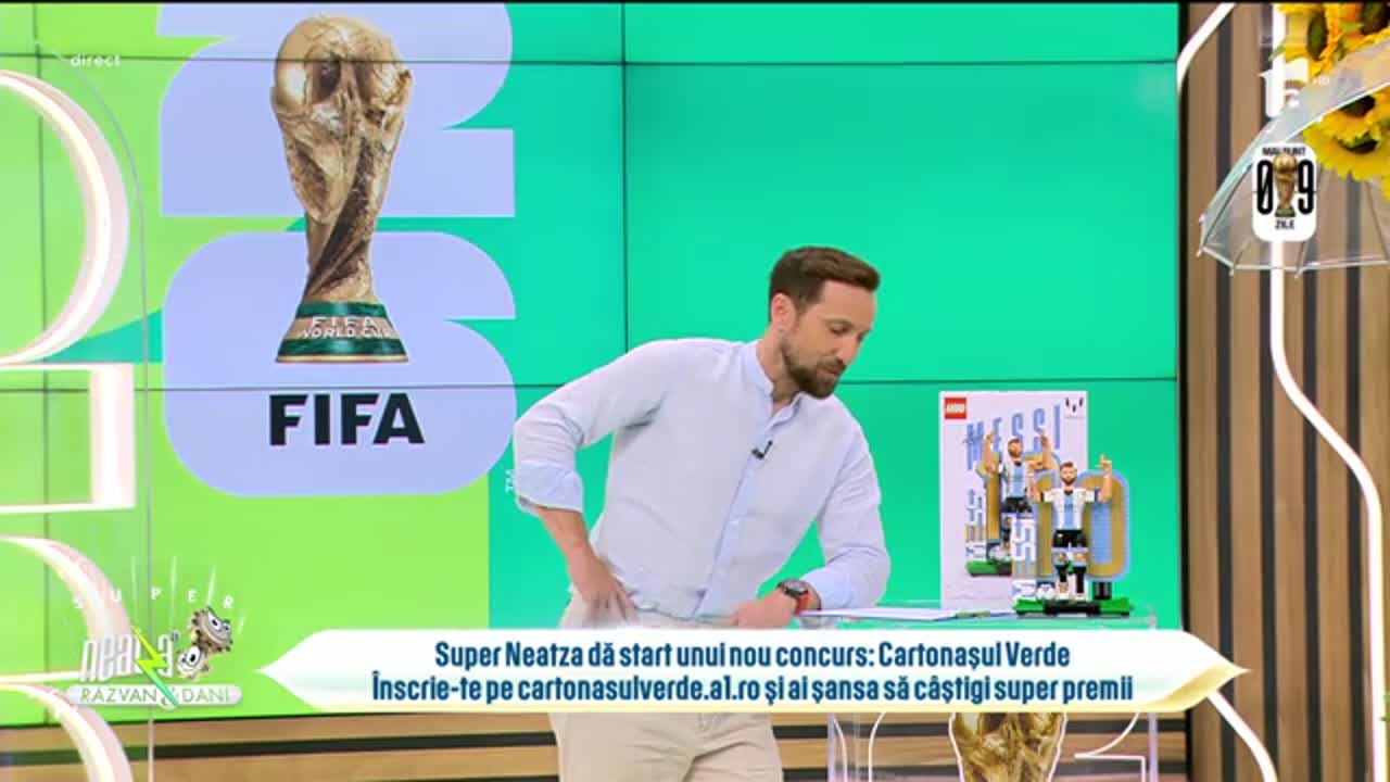 Super Neatza. S-a dat startul unui nou concurs: Cartonașul Verde. Ce a c&acirc;știgat Alexandru Godeanu