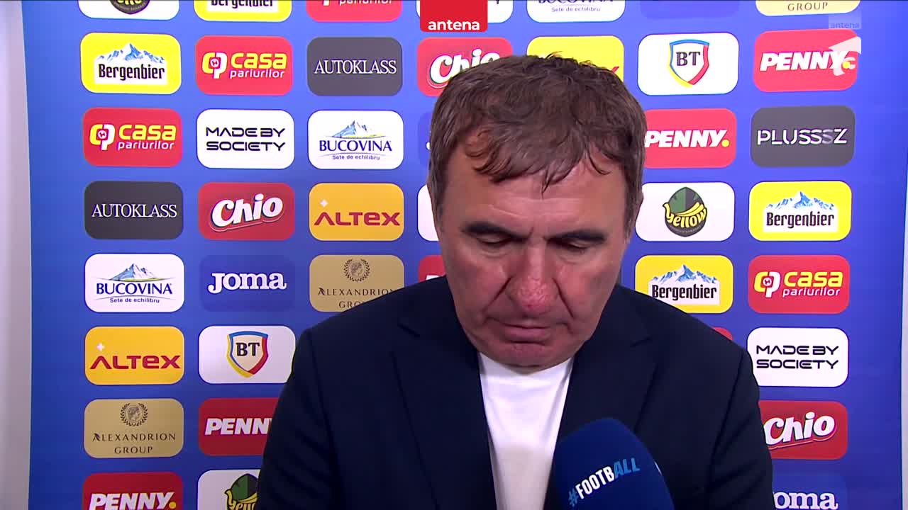 Declarațiile selecționerului Gheorghe Hagi, după Georgia - România 1-1