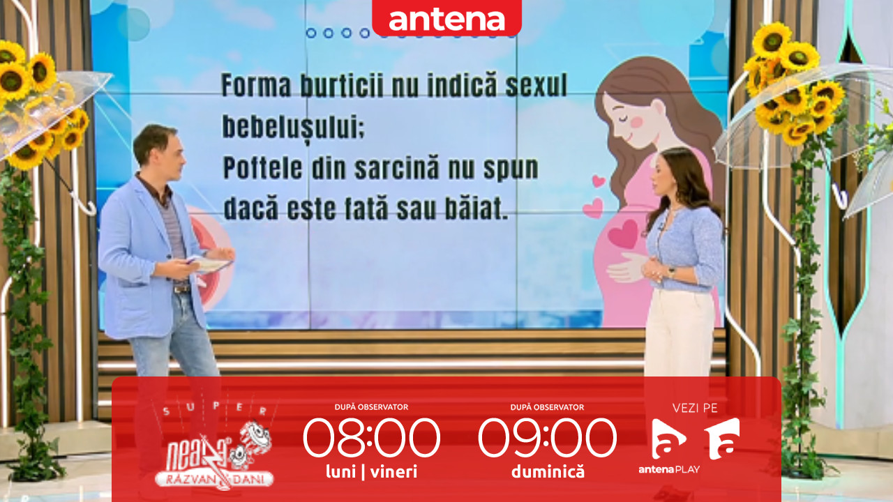 Super Neatza. Cum putem afla sexul bebelușului &icirc;ncă de la 10 săptăm&acirc;ni de sarcină