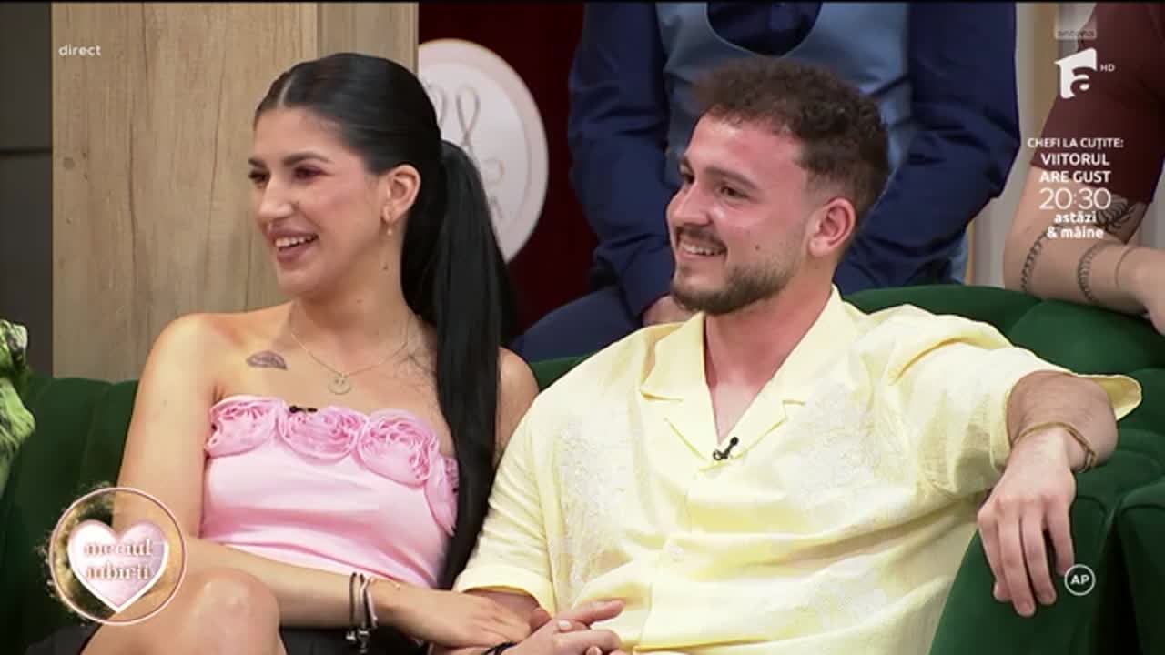 Mireasa, sezonul 13. Amalia și Sebastian, 3 luni de relație. Cum au sărbătorit