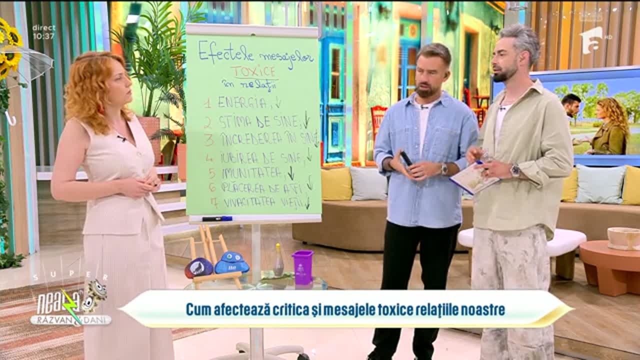 Super Neatza. Cum afectează critica și mesajele toxice relațiile noastre