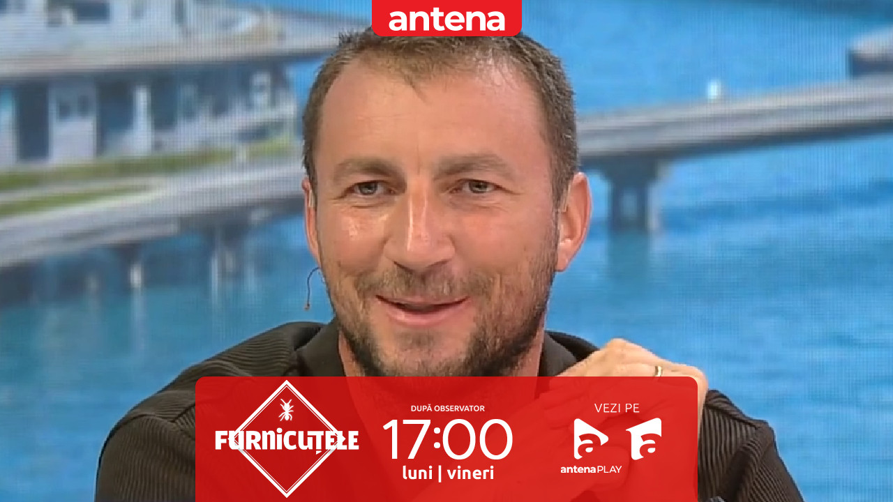&rdquo;Un golan, Cristian Boureanu!&rdquo;. Nu rata următorul episod Furnicuțele, de la 17:00, pe Antena 1