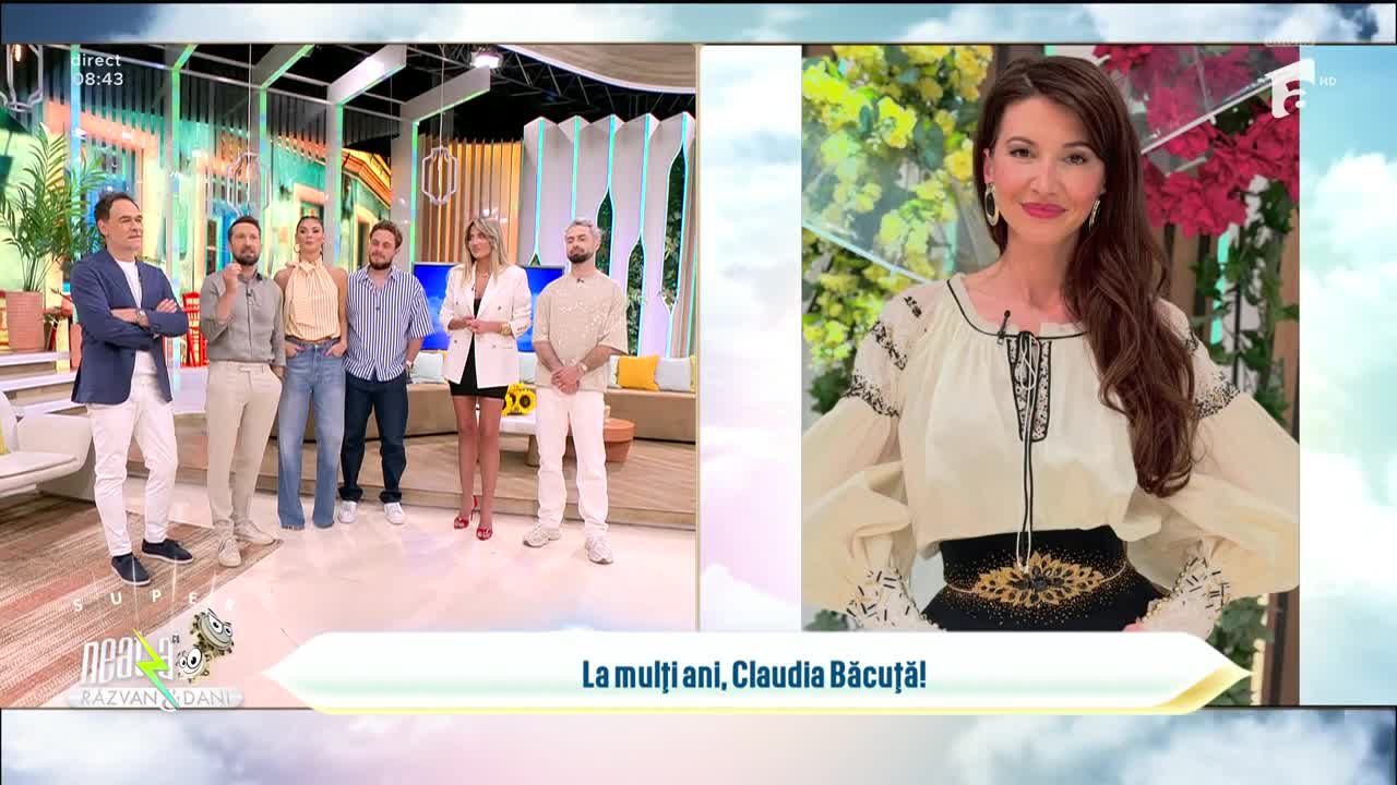 Super Neatza. La mulți ani, Claudia Băcuță!