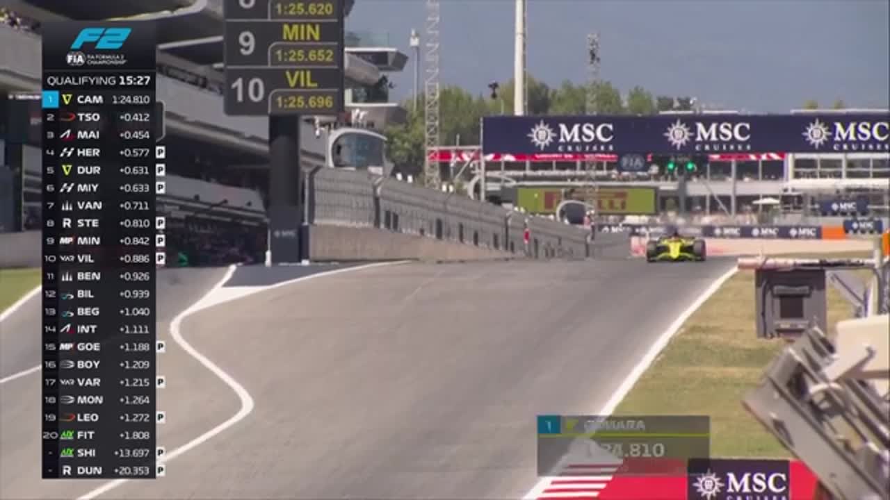 Calificări | Formula 2: Circuit de Barcelona-Catalunya 2026