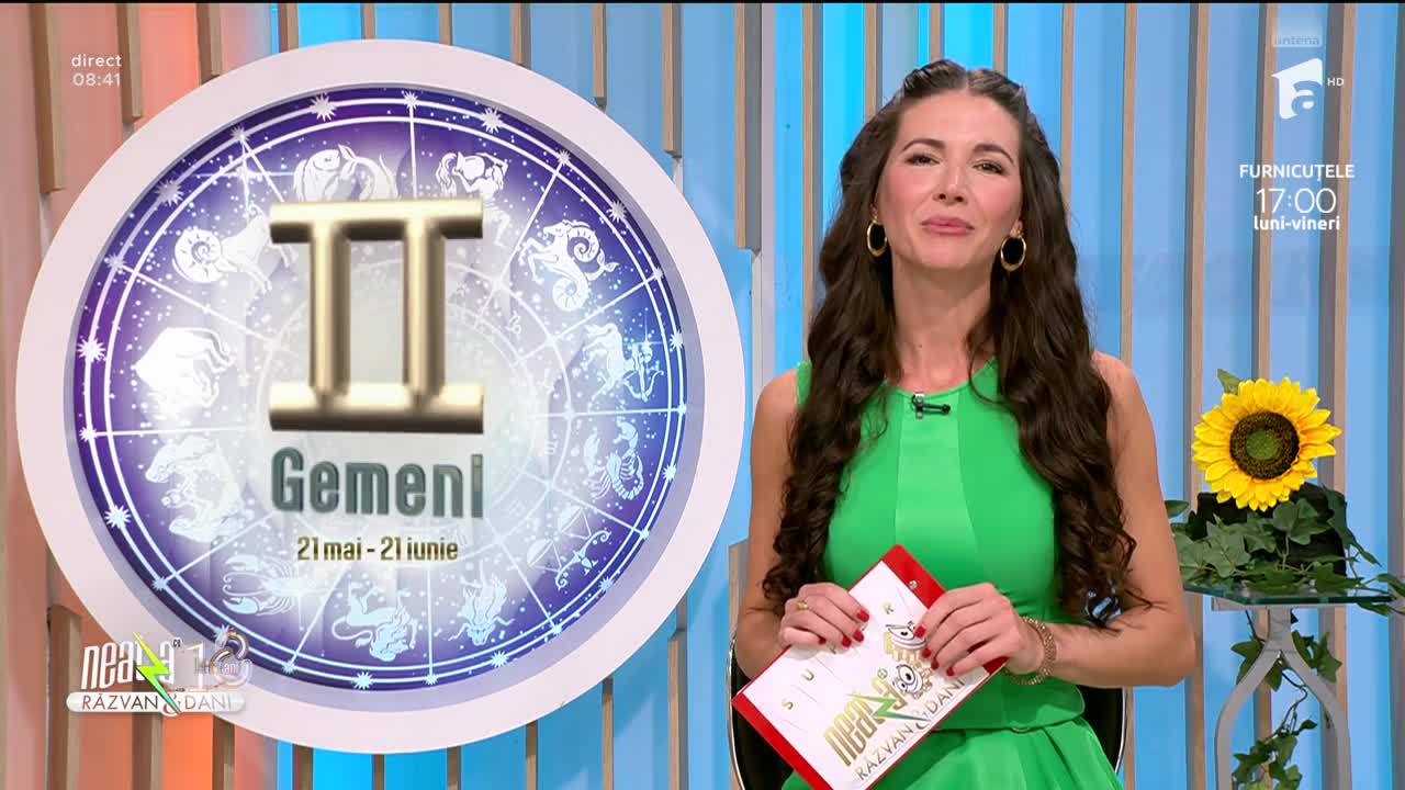 Super Neatza. Horoscopul Zilei cu Claudia Băcuță: Se schimbă planurile de viitor pentru nativii fecioară