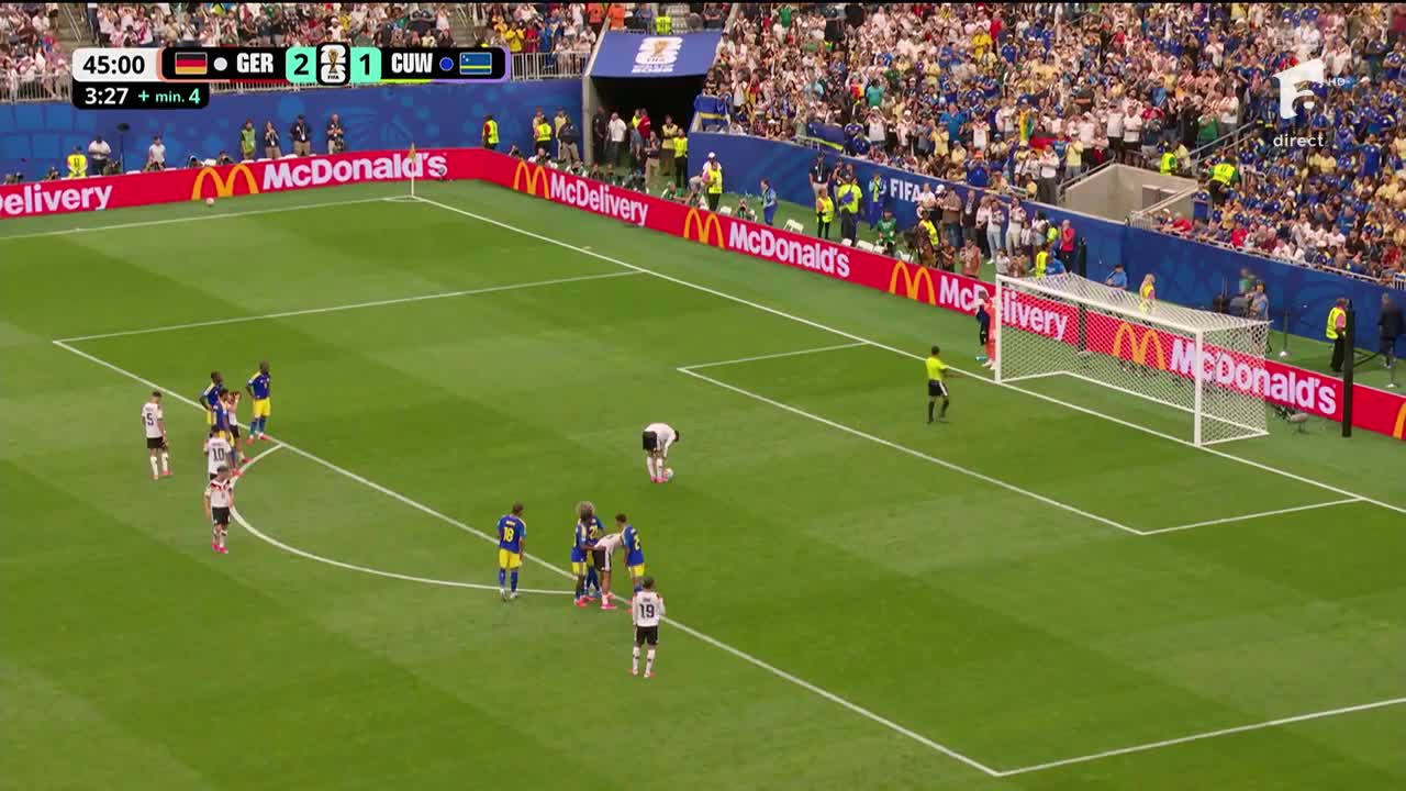 Kai Havertz 3-1 | Germania - Curacao
